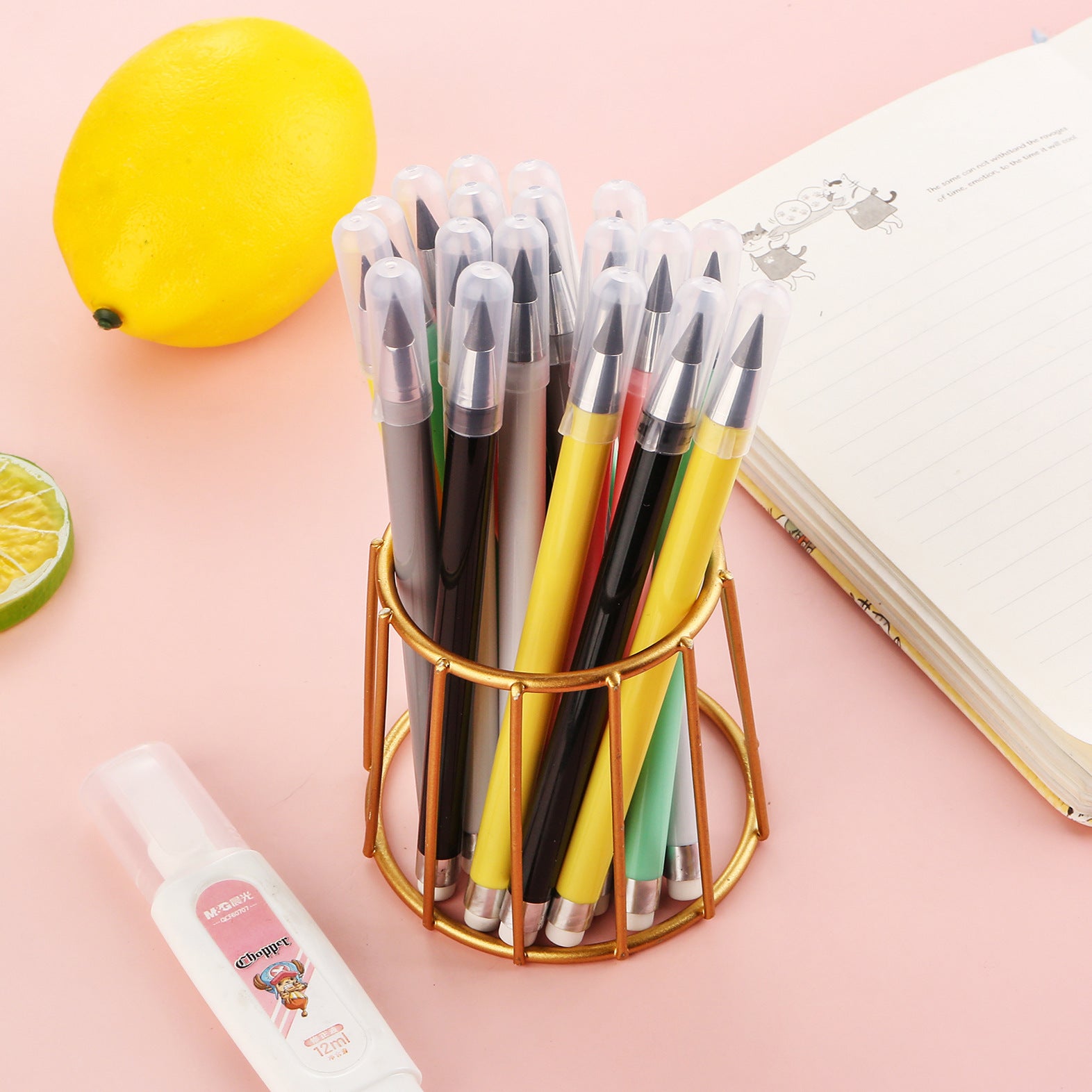 Tecnología de plástico de plástico al por mayor sin afilar sin tinta Eternal Pencil